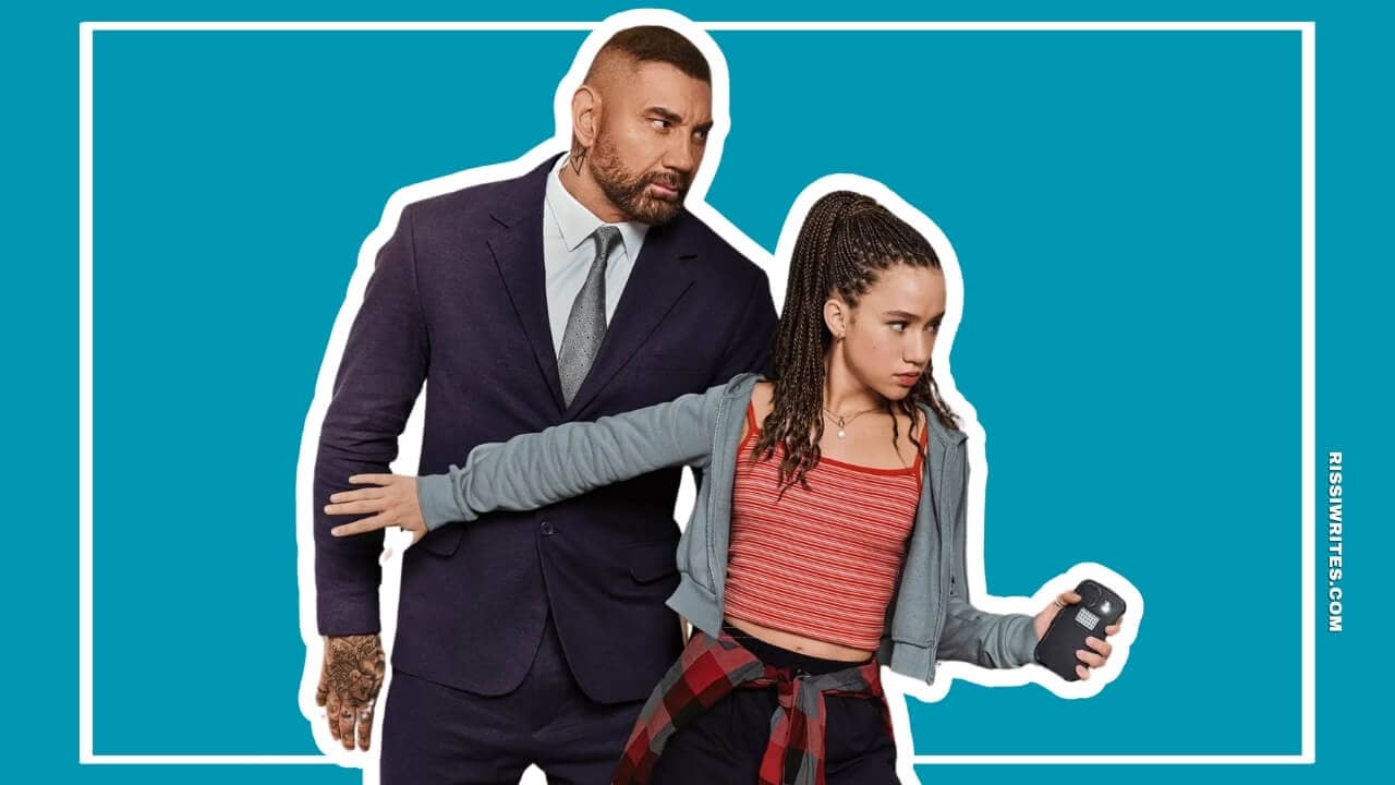 ‘MY SPY: THE ETERNAL CITY’: AMAZON SEQUEL IS GOOD FUN. Dave Bautista and Chloe Coleman return for sequel. Text © RissiWrites.com