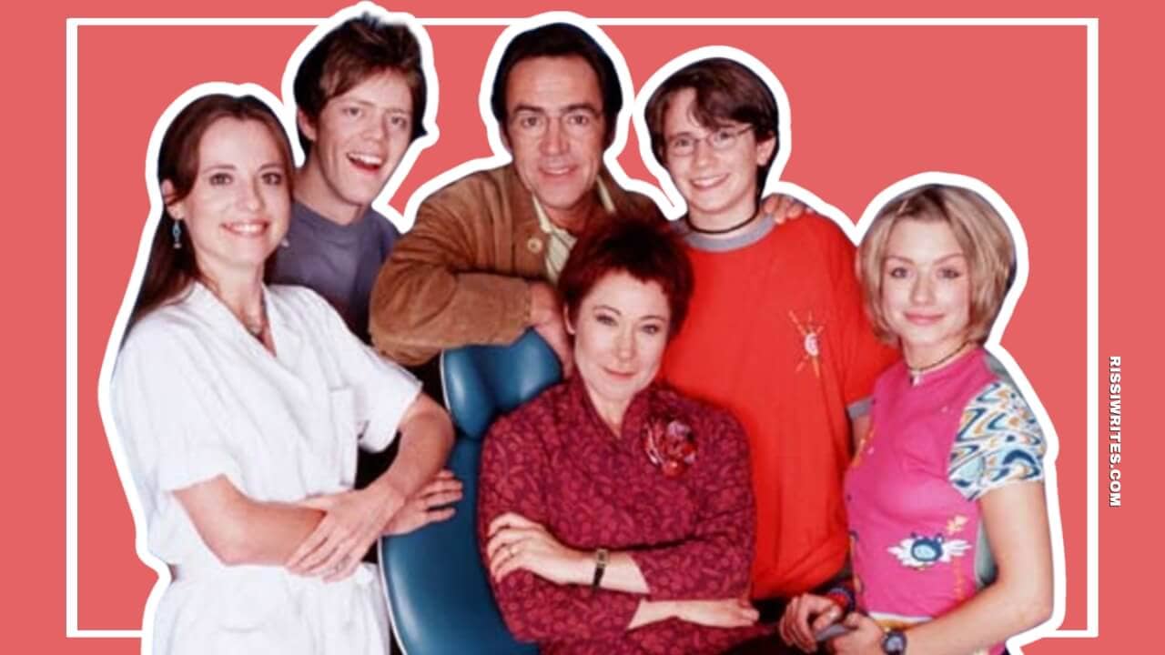 ‘MY FAMILY’ IS HILARIOUS BRITISH FAMILY SITCOM. Robert Lindsay and Kris Marshall star in this BBC sitcom. Text © RissiWrites.com